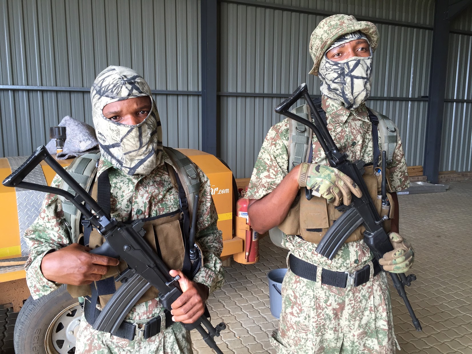 Anti-poaching forces gear up for battle action